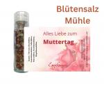 Alles Liebe zum Muttertag - Personalisierte Blütensalz Mühle